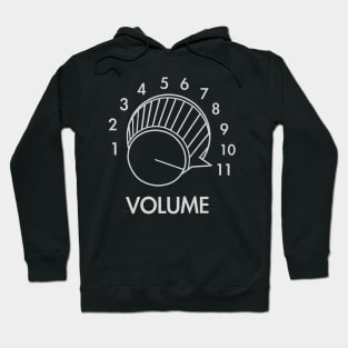 Guitar Volume Up To 11 Funny Musician Gift Music Rock T-Shirt Hoodie